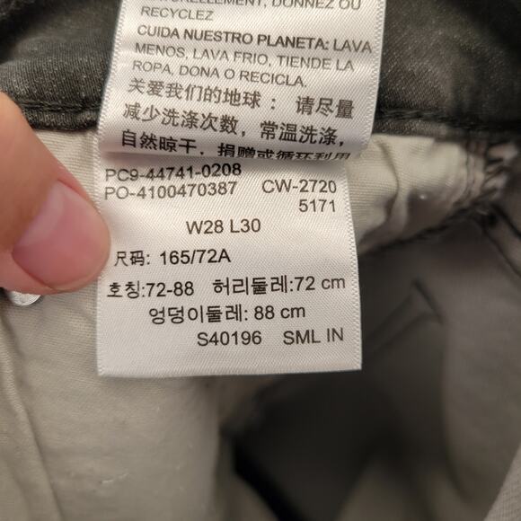 Denizen by Levi's Boys Gray/Green 215 Slim Jeans, W28, L30 - Picture 10 of 10